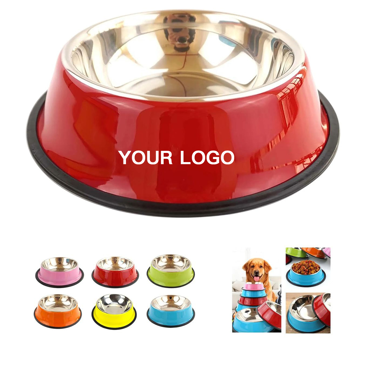 Rust Resistant Dog Food Dish 8