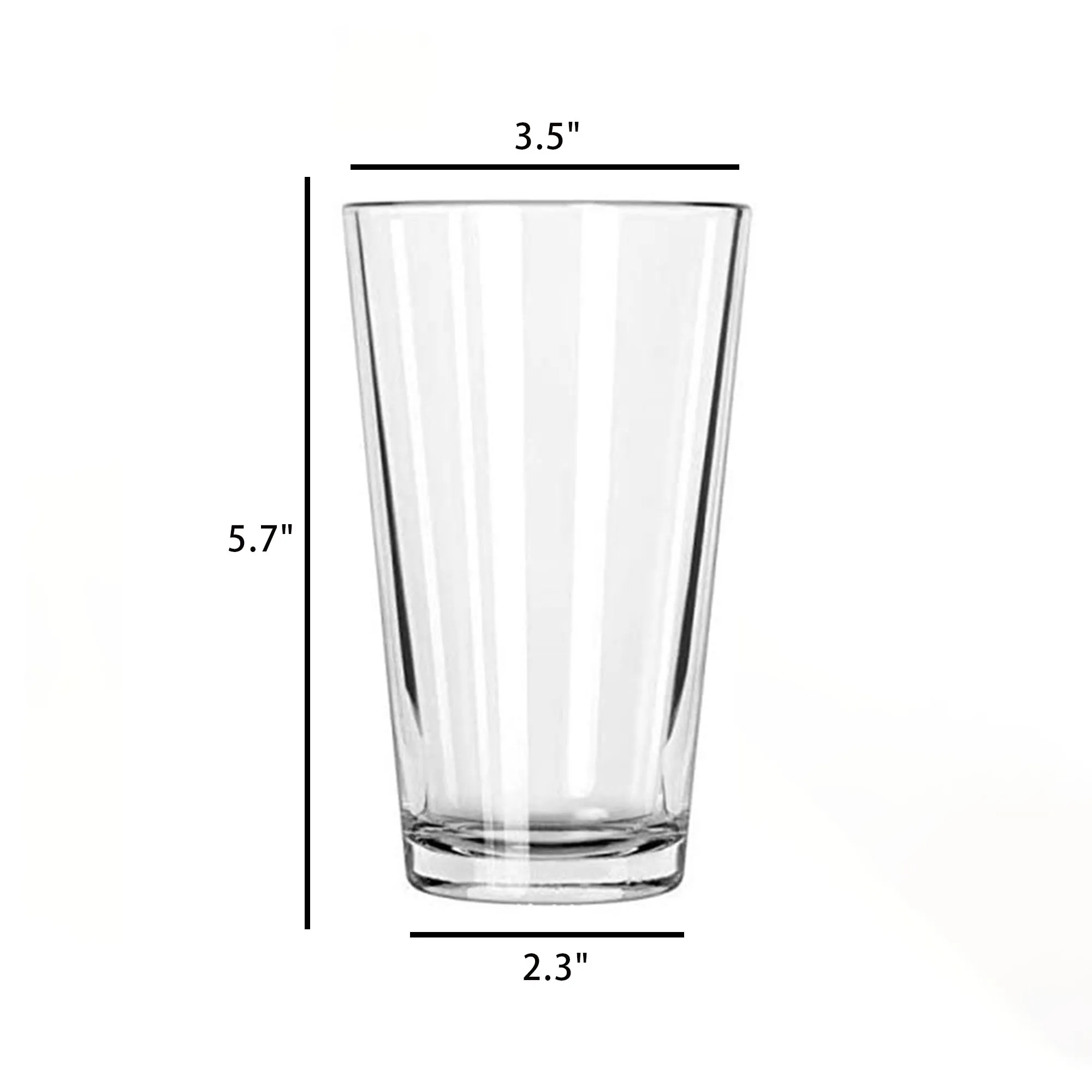 16oz Clear Beer Cup 3