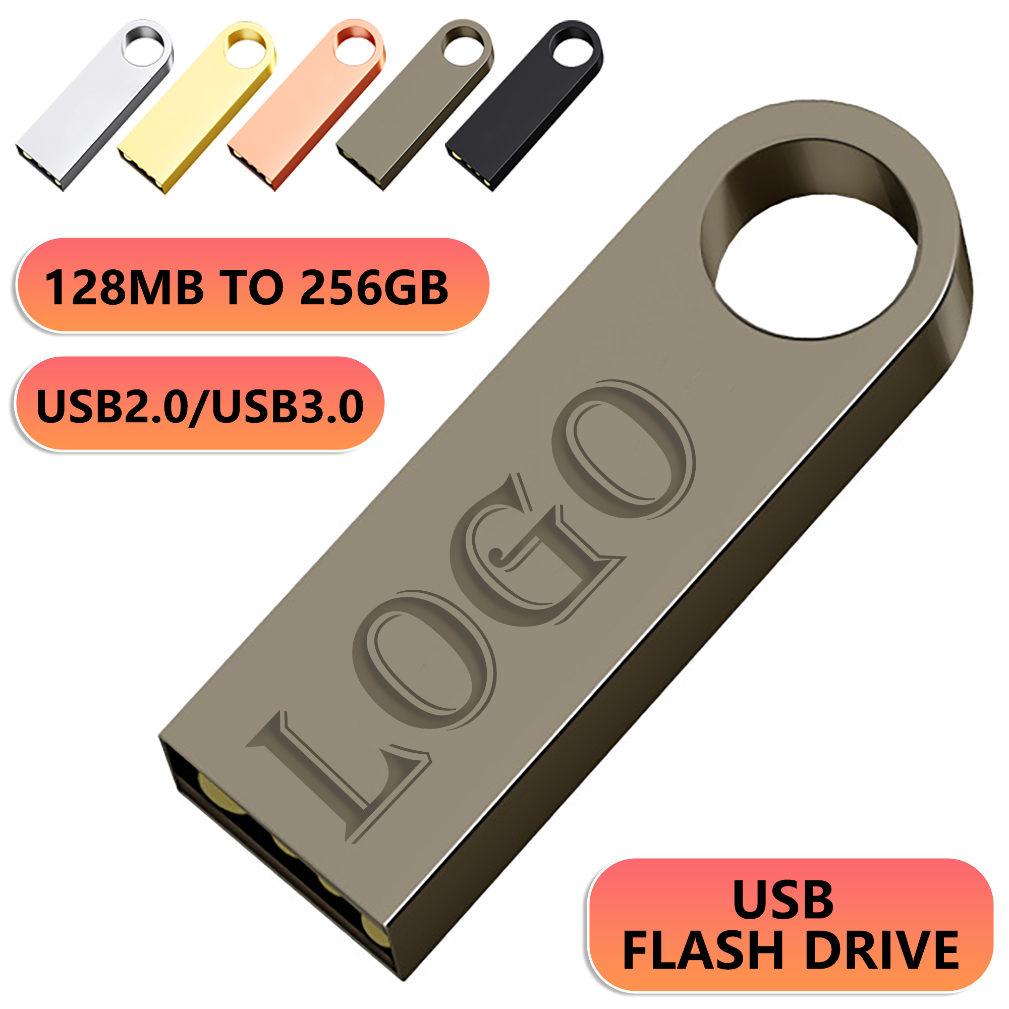 Dust-proof and shock-resistant high-capacity high-speed USB flash drive 1