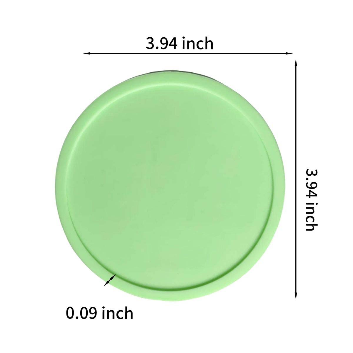 Food Grade Silicone Coaster Mats with Heat Resistance 12