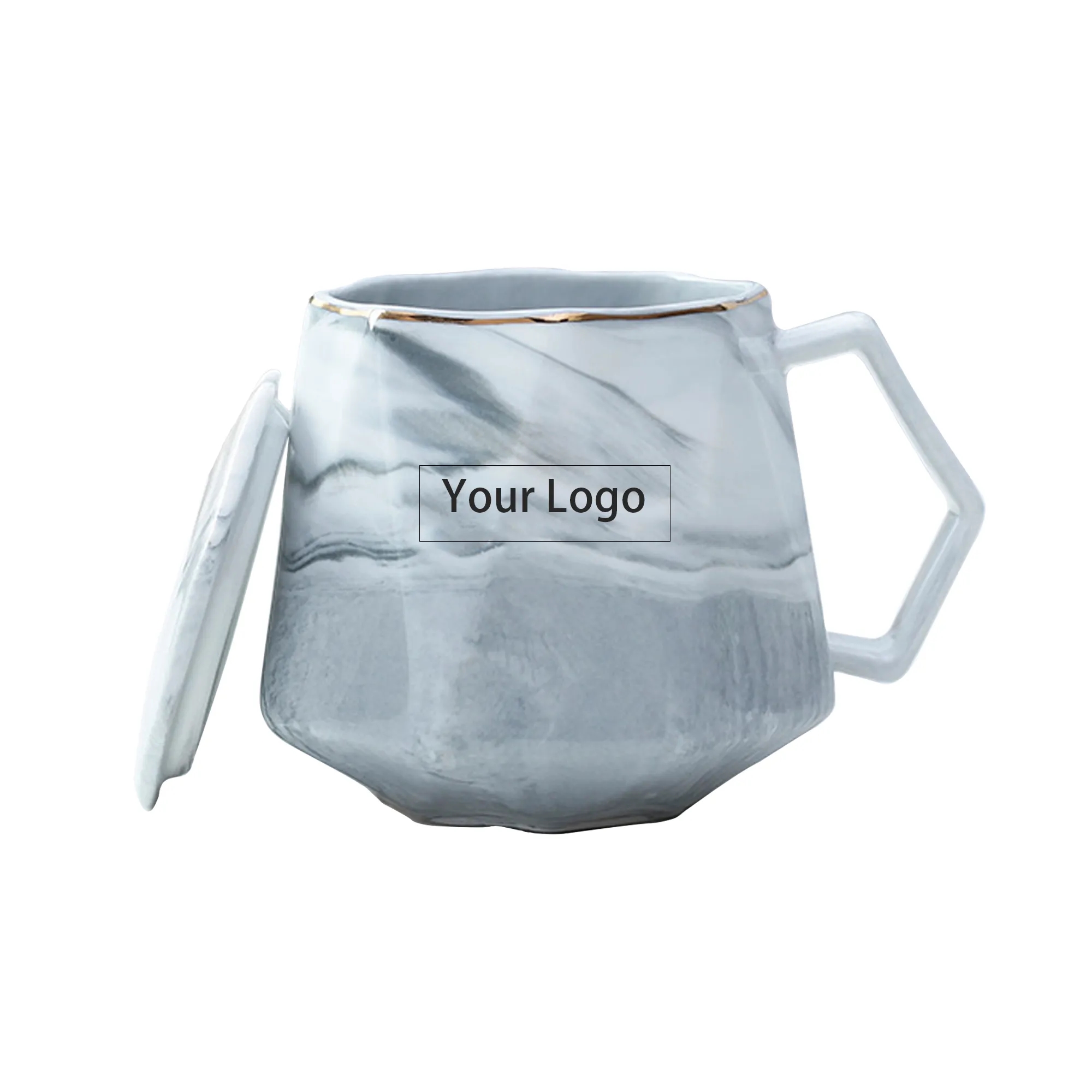 10OZ. Creative Marble Ceramic Coffee Milk Mug 1