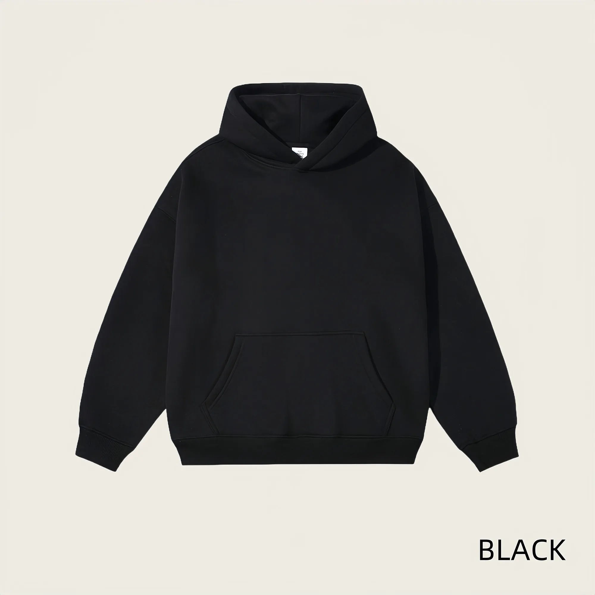 Unisex Cotton Fleece Hoodie, Minimalist Casual Comfort Wear 7