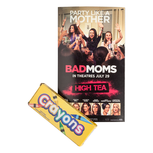 Calling Card with Crayons 2