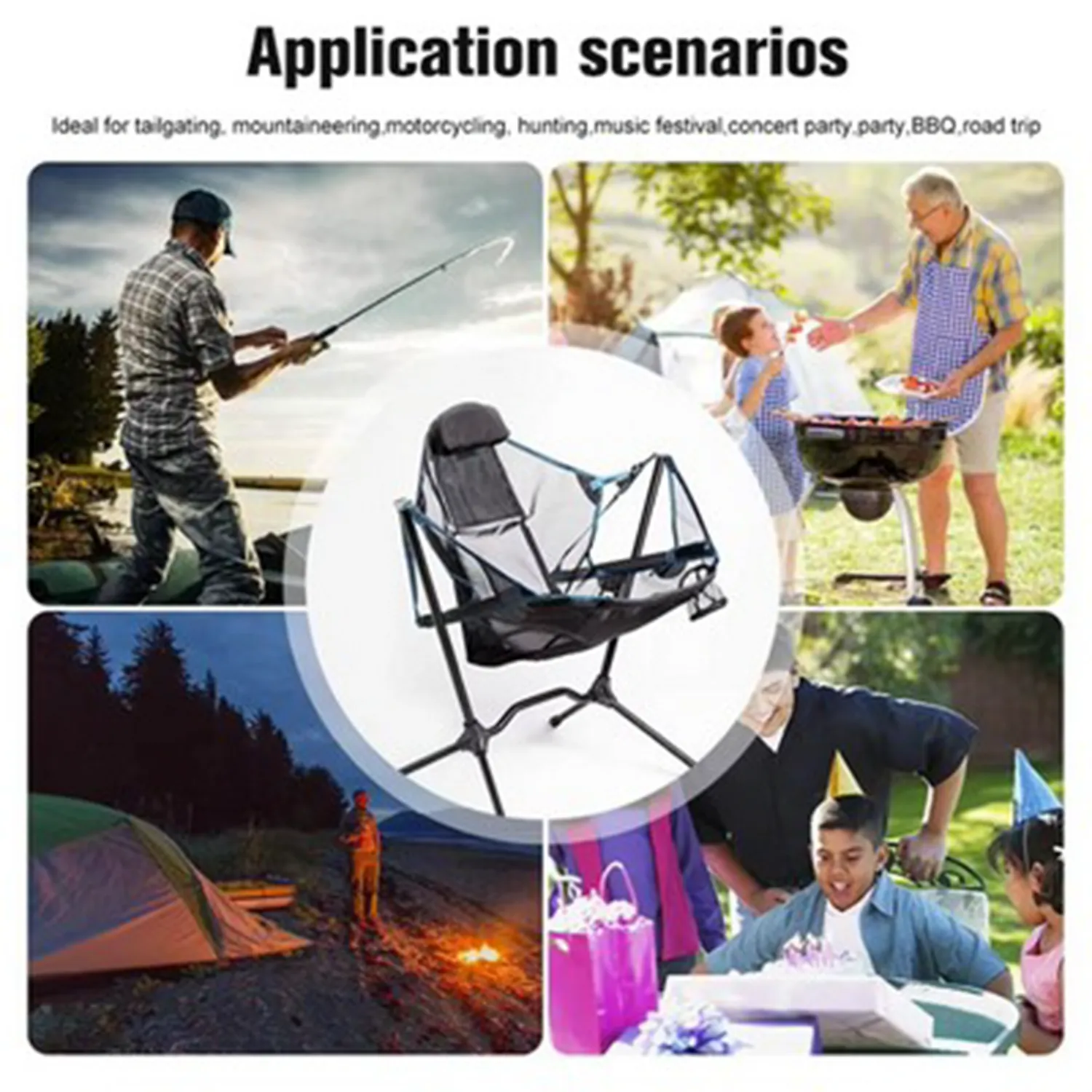 Hammock Rocking Camping Chair 4