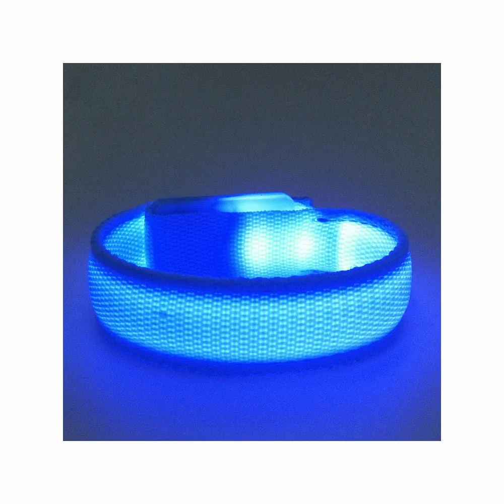 Glowing LED Safety Wristband Bracelets 10