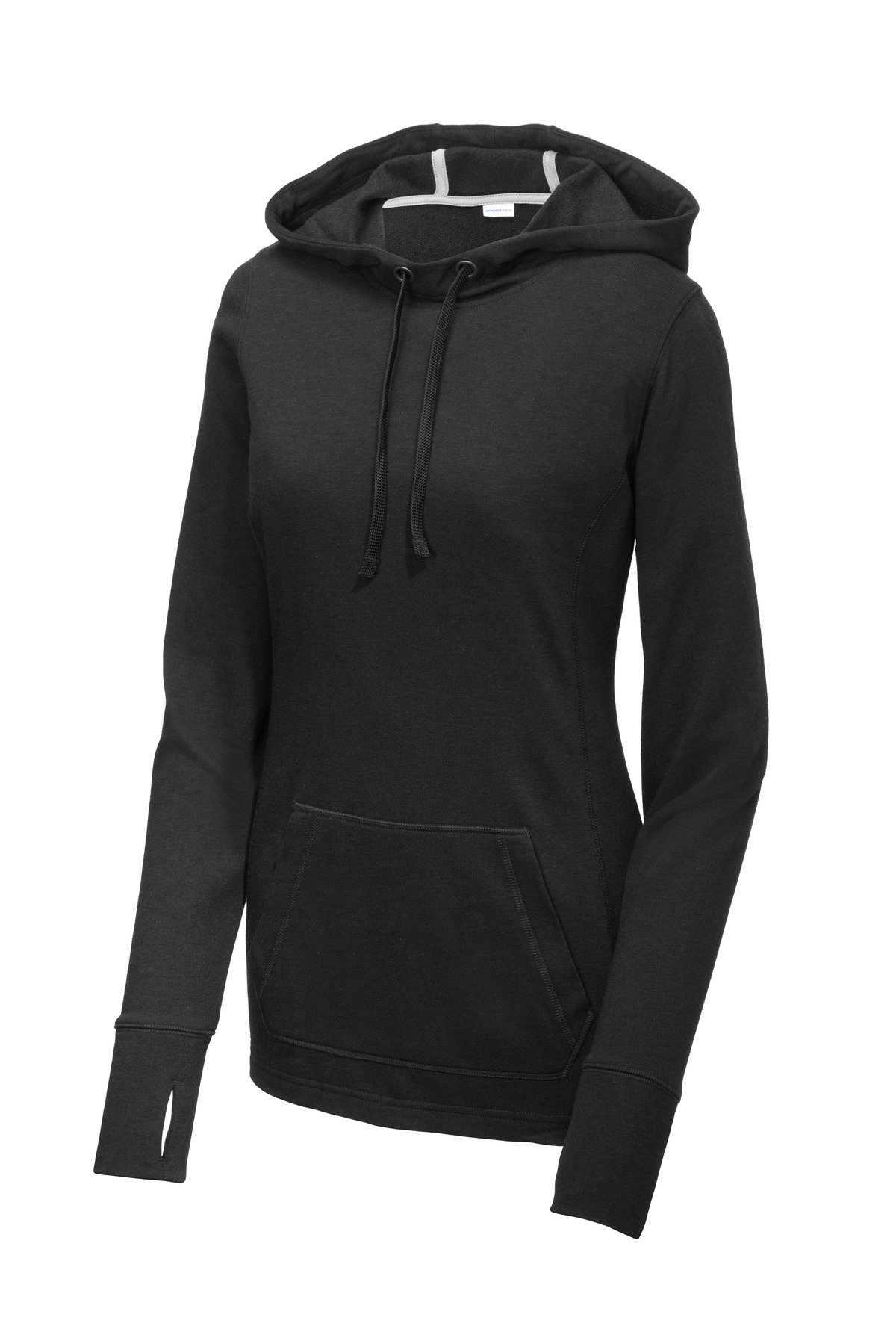 Women's PosiCharge Tri-Blend Wicking Fleece Hooded Pullover