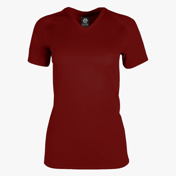 #E117 / Basic Training Women's V-Neck Raglan Tee 15