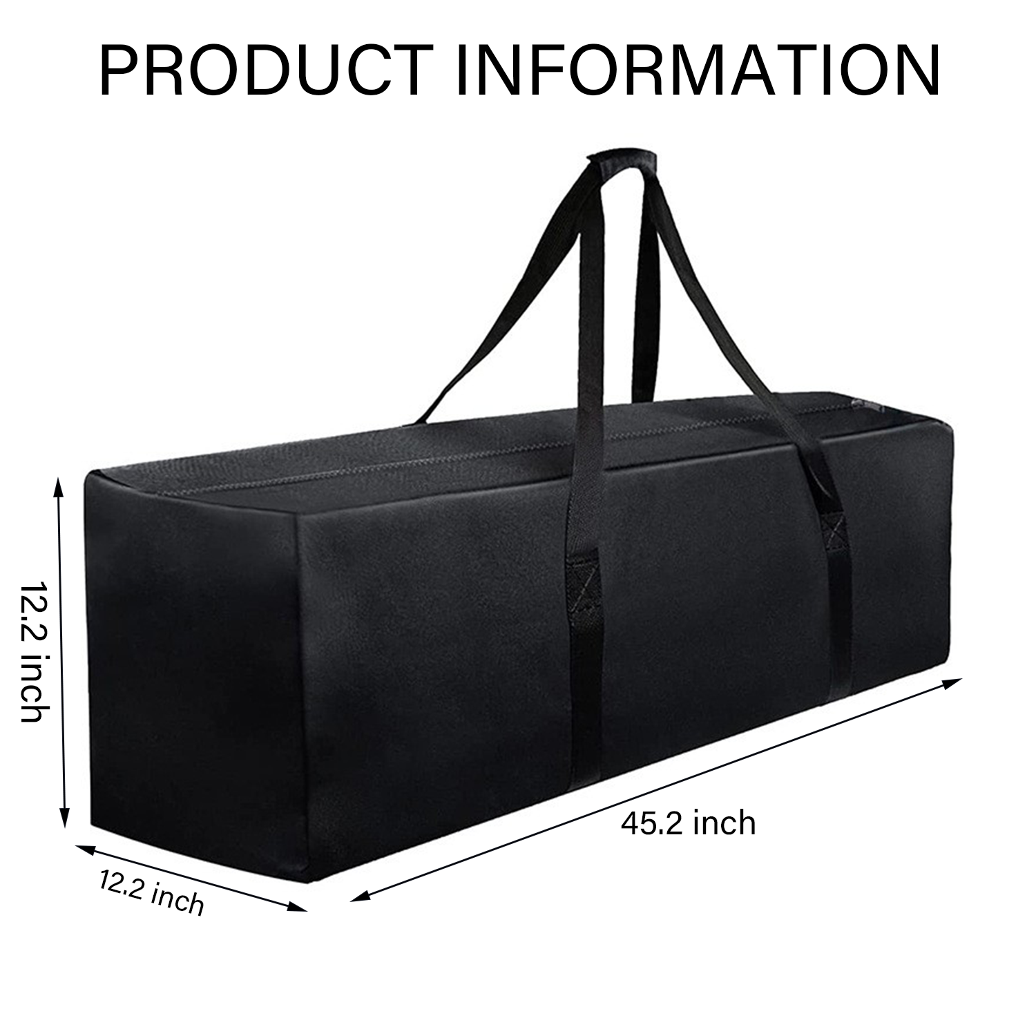 Zipper Travel Duffel Gym Sports Luggage Bag 1