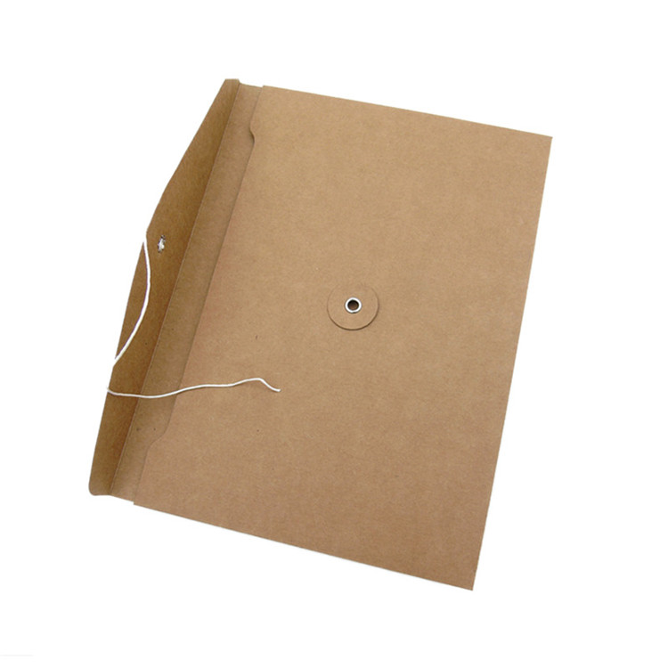 String-Tie Closure A4 Paper Envelope File Holder Organizer 5