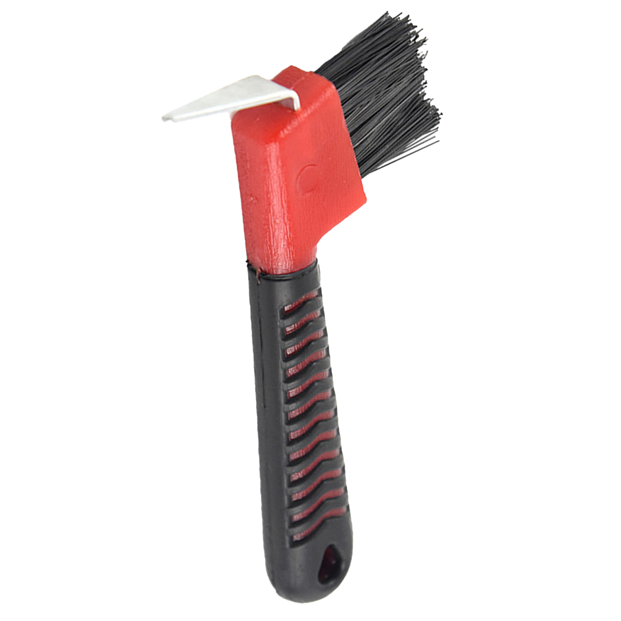 Grid-Wrapped Horse Hoof Brush 1