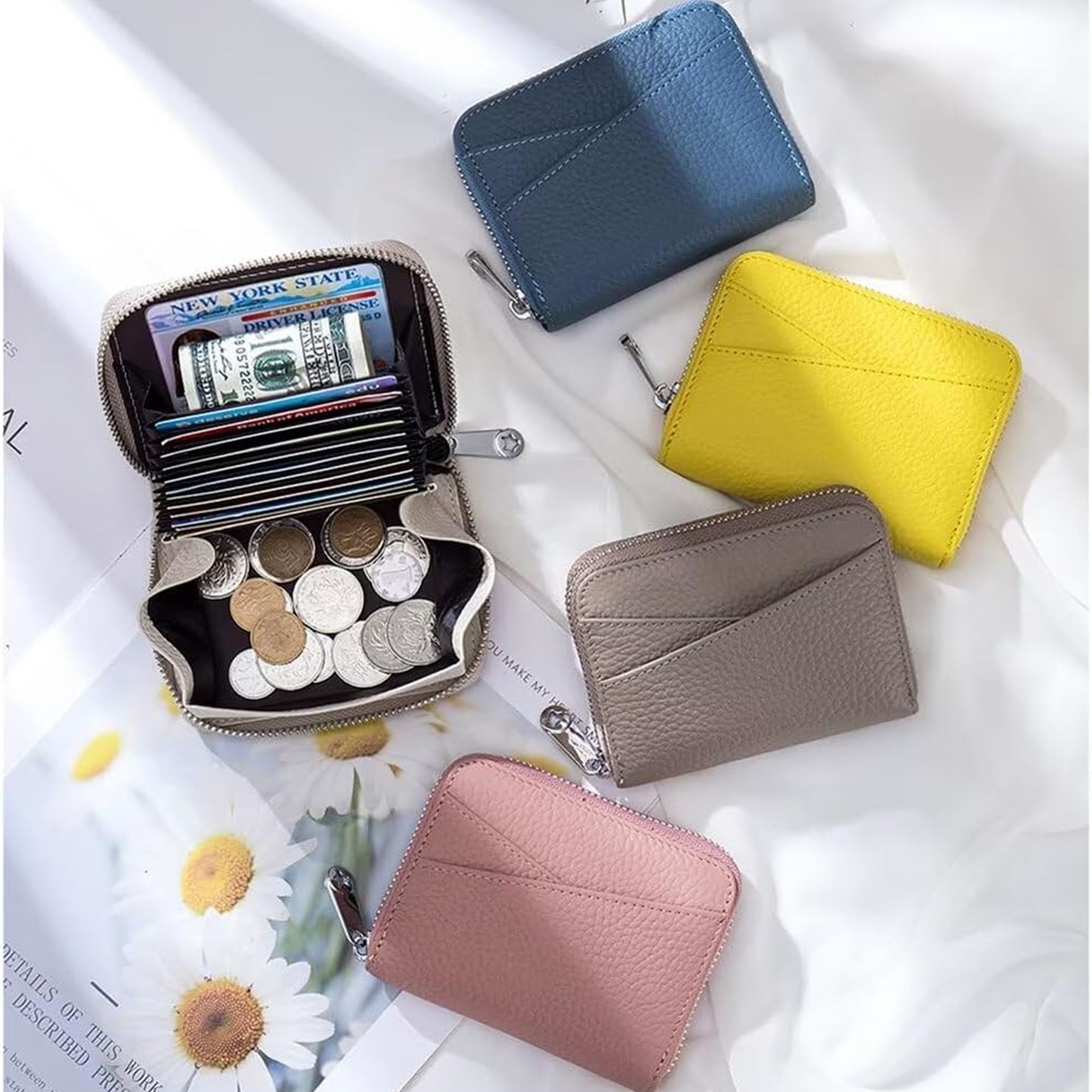 RFID Zipper Credit Card Holder 2