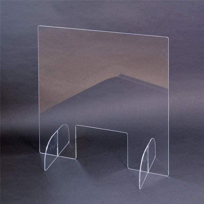 Clear Acrylic Protective Barrier/Shield for Counter and Desk---(18.72"x44.85") 6