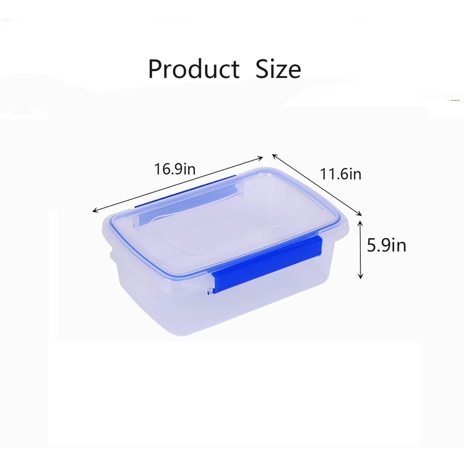 4 Gallon Clear Airtight Food Storage Container 3