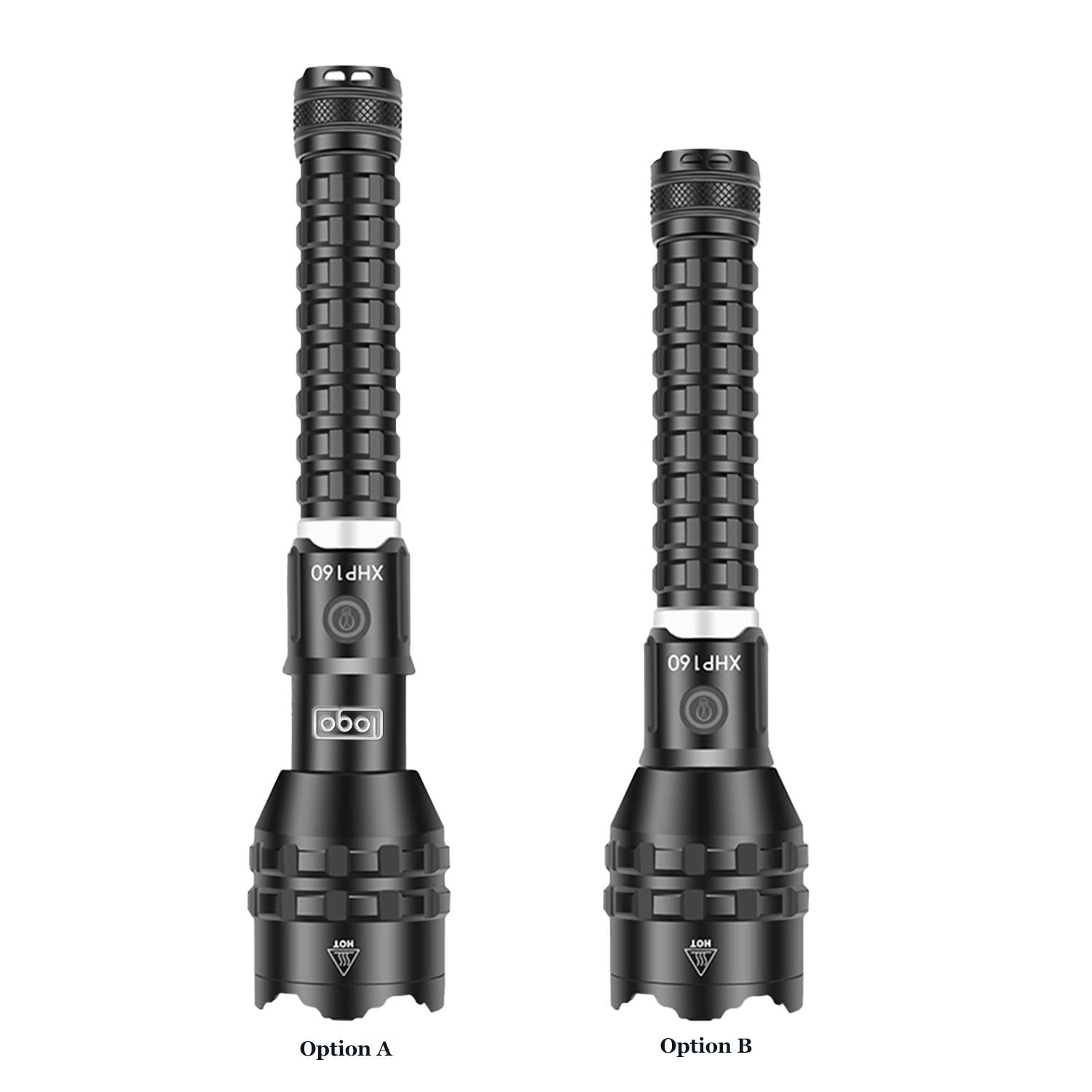 USB-C Rechargeable Flashlight - Zoom Beam & Power Alert 2
