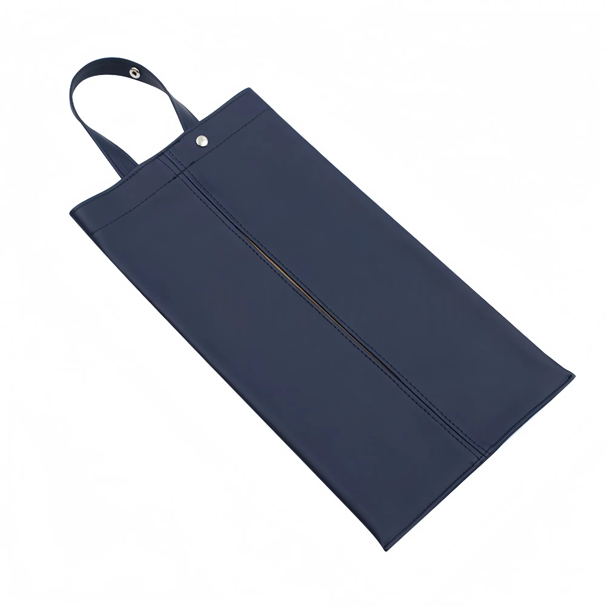 Hanging PU Leather Car Tissue Holder Box 2