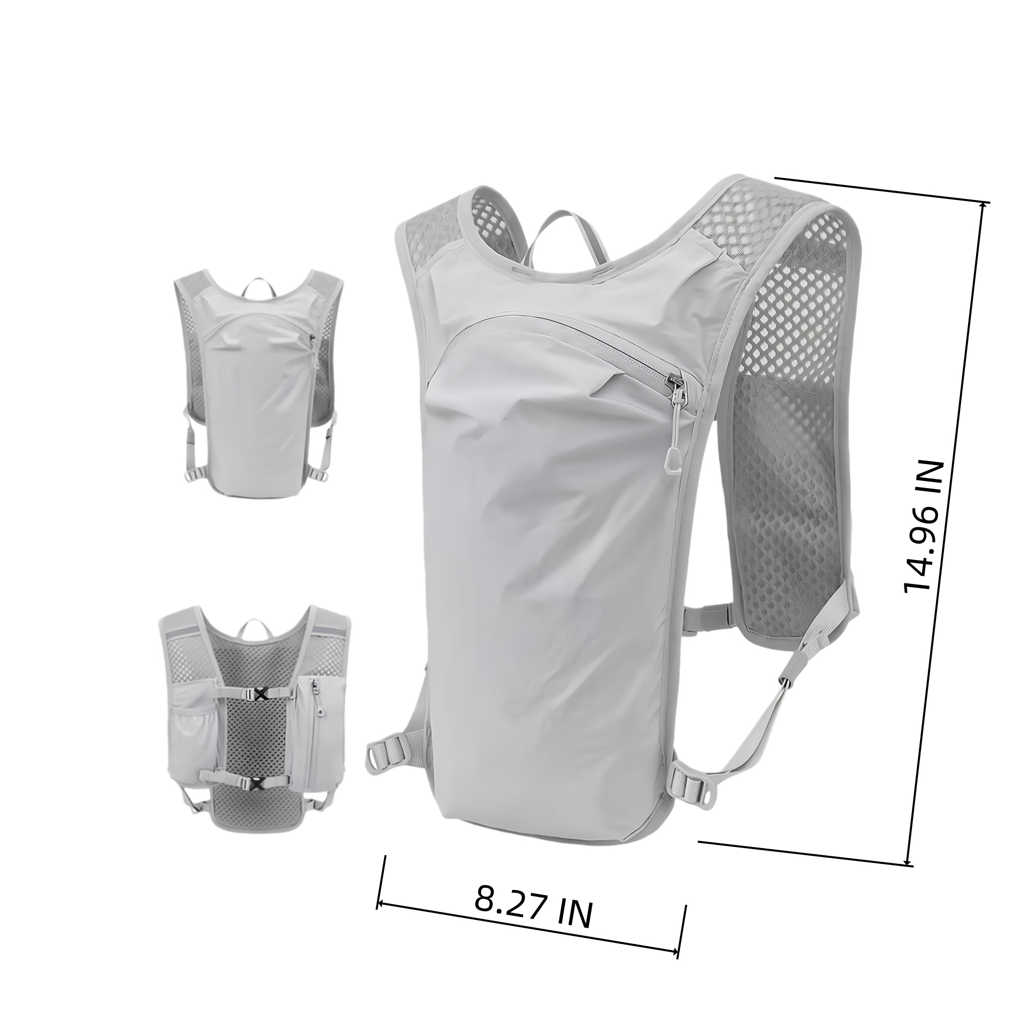 Lightweight Water Resistant Vest Backpack 3