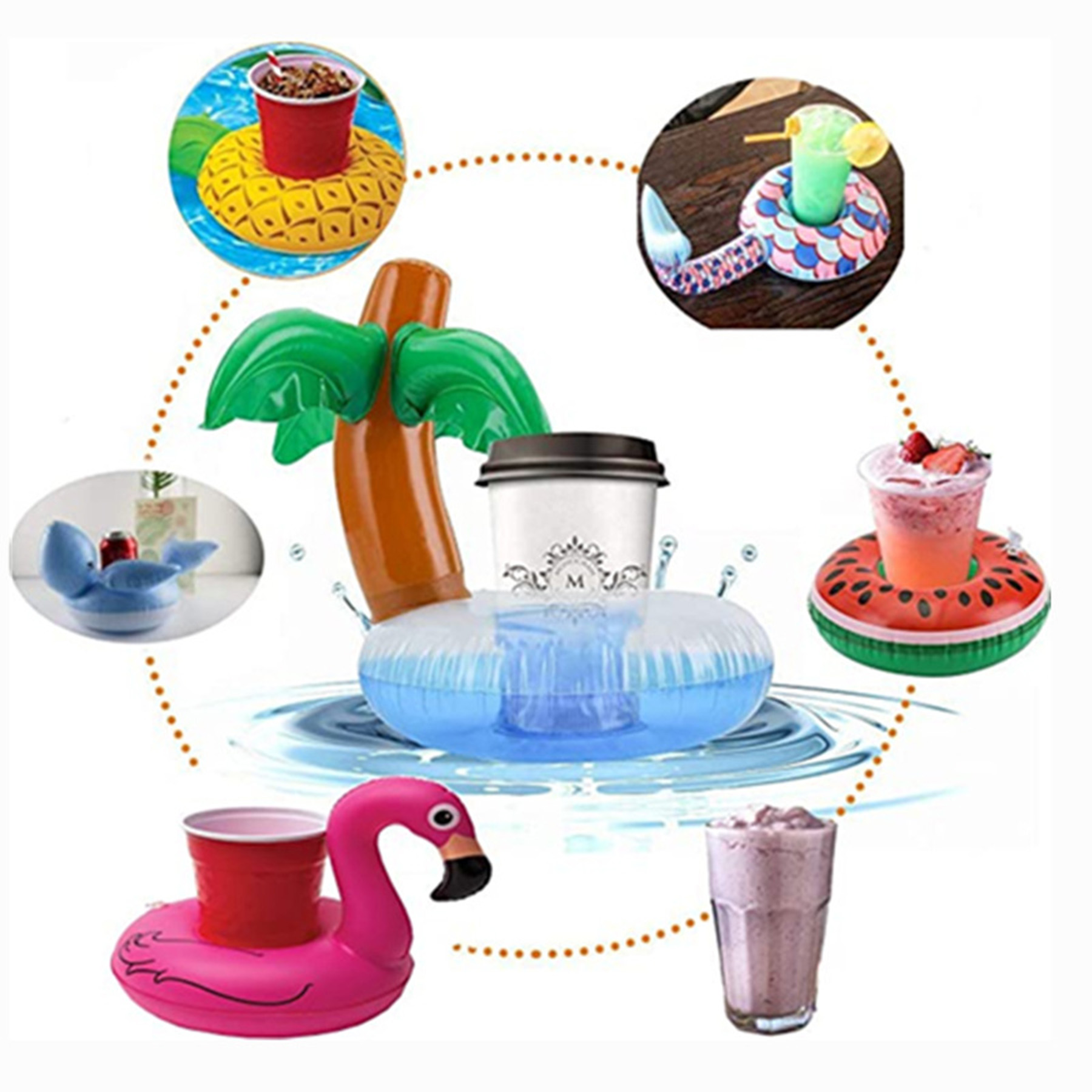 Inflatable Cup Coasters 1