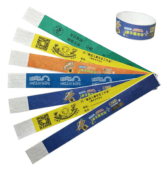 Full Color Tyvek Wristbands (CMYK) 2
