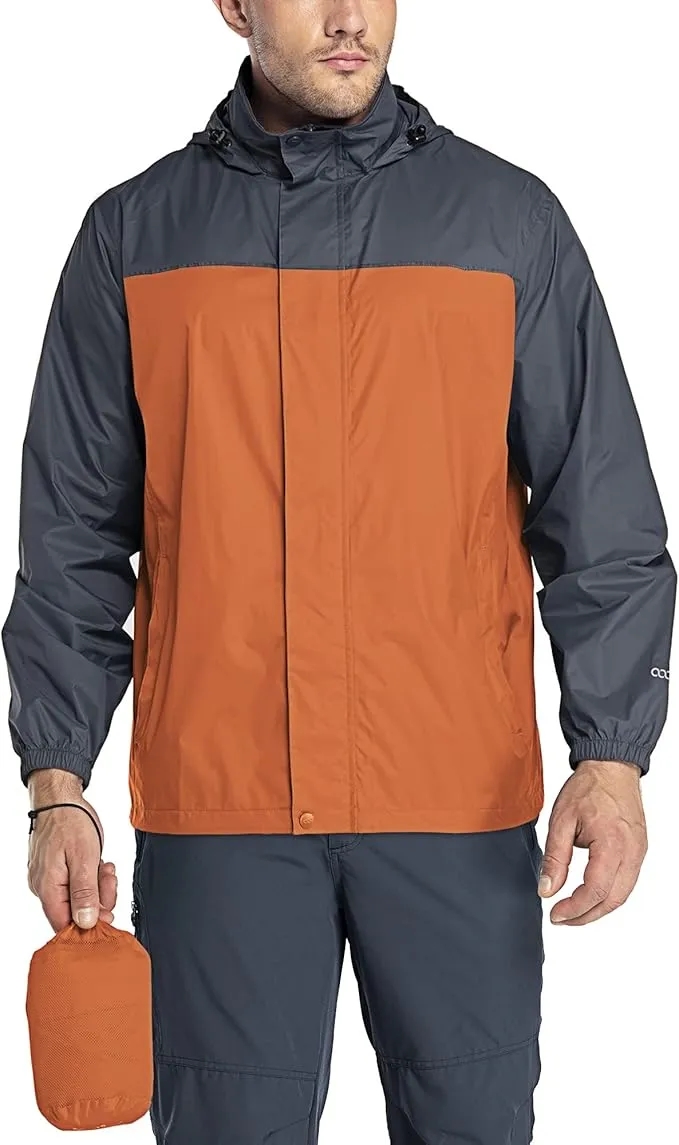 Men's Lightweight Waterproof Raincoat 22