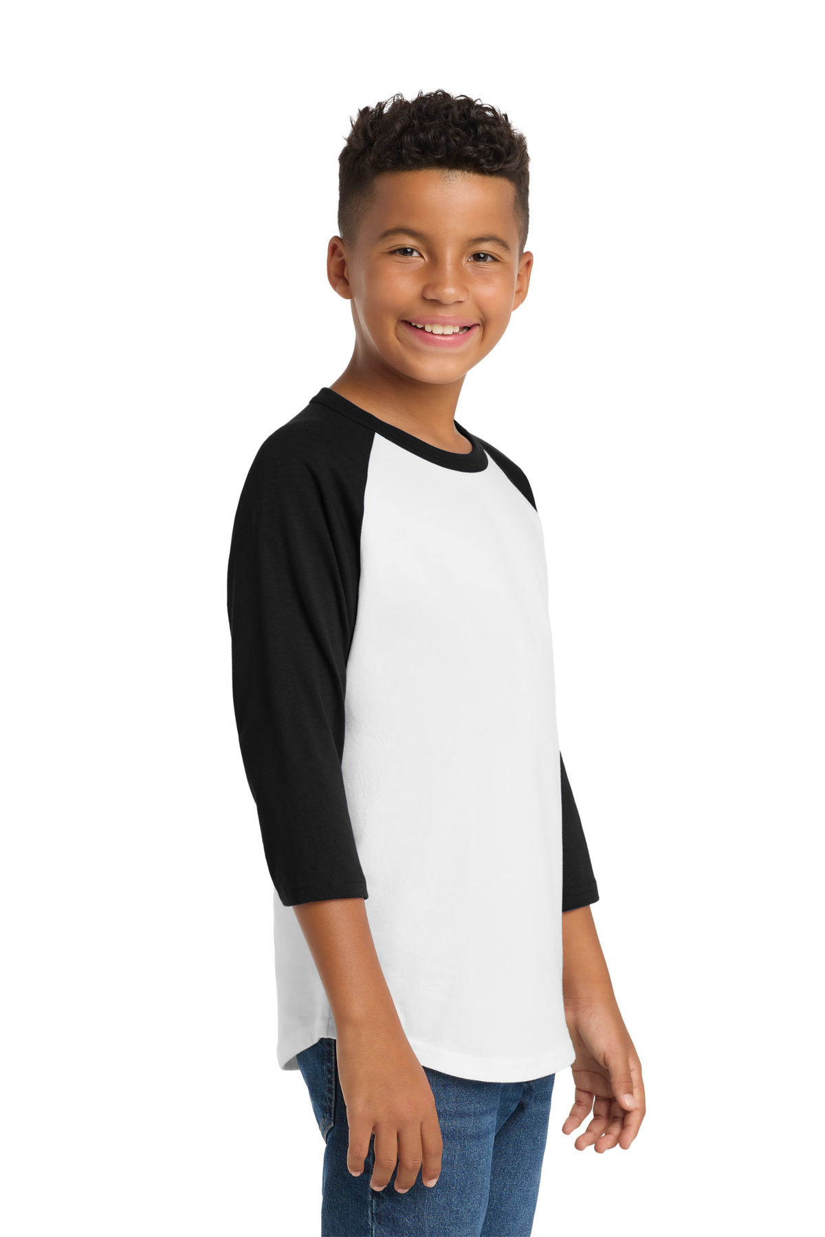Sport-Tek Youth Colorblock Raglan Jersey. YT200 44