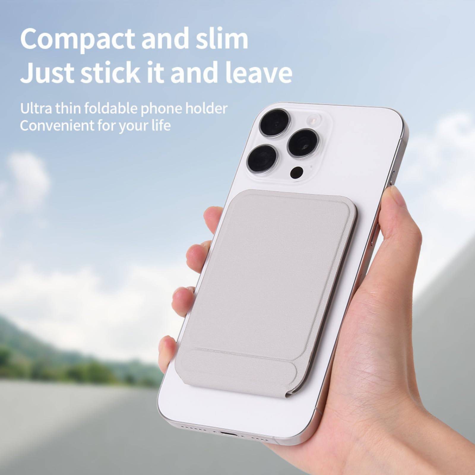 Multi functional magnetic lazy selfie triangle stand 6
