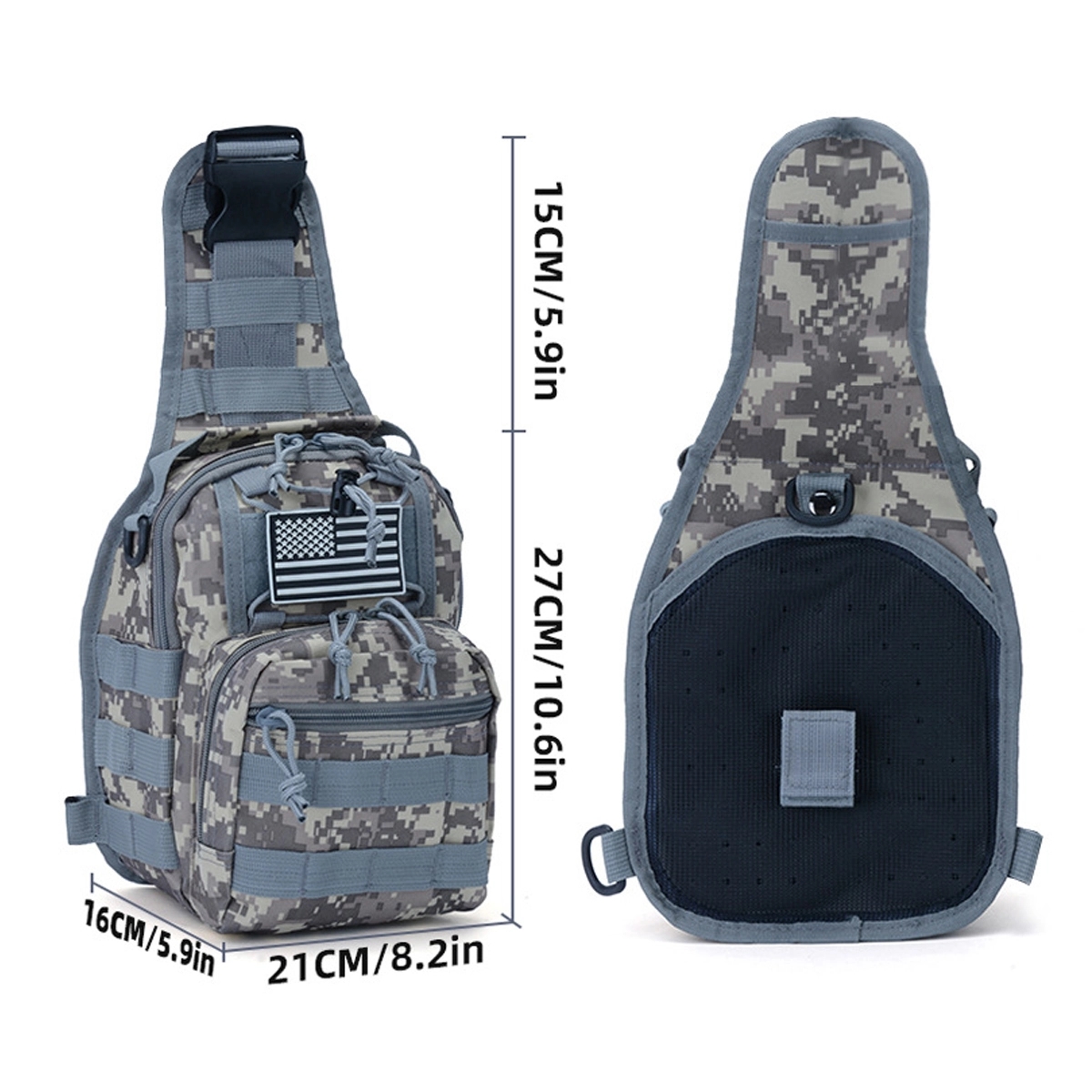 Outdoor Military Cross-body Molle Sling 2