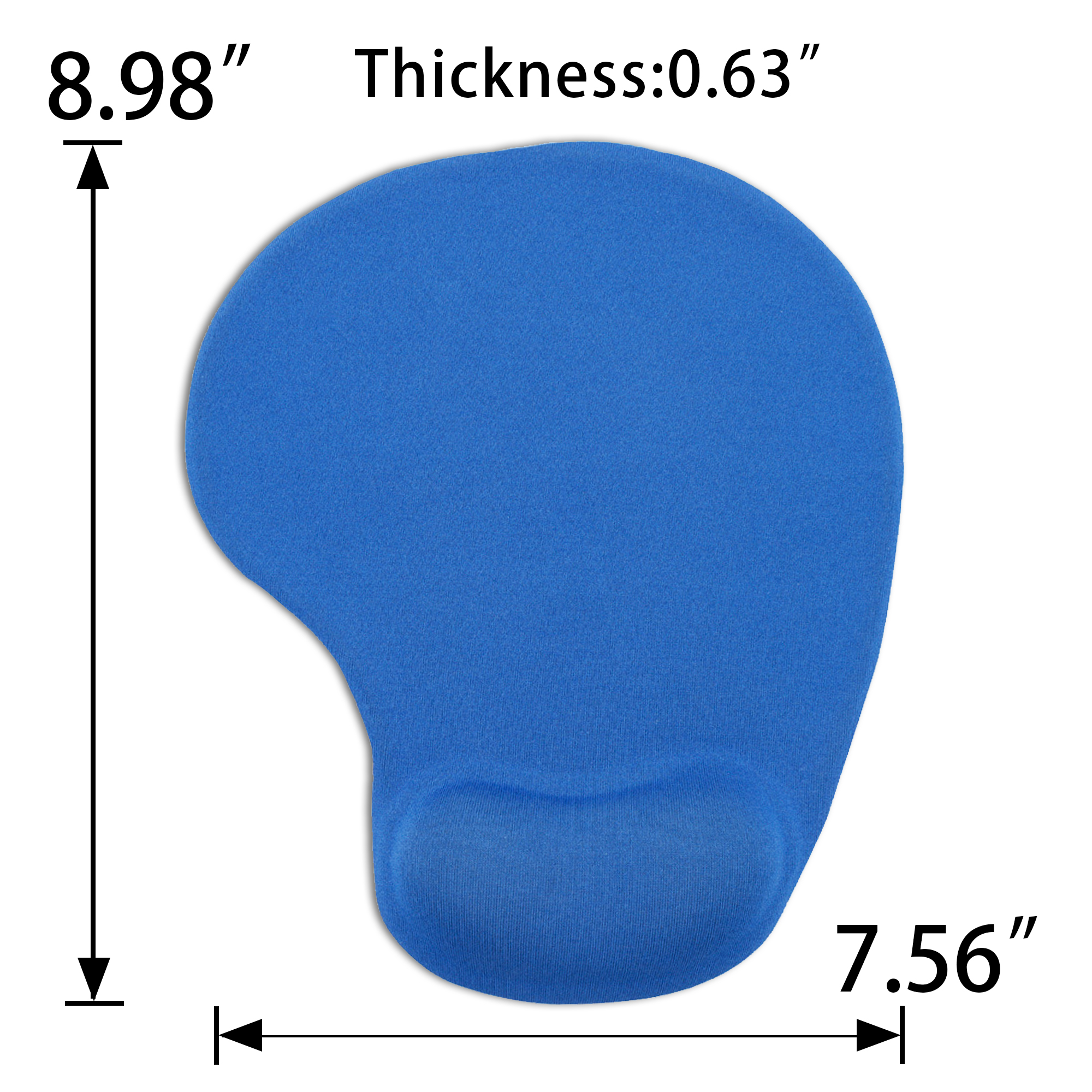 Silicone Wrist Rest Mouse Pad Available in 9 Colors 3
