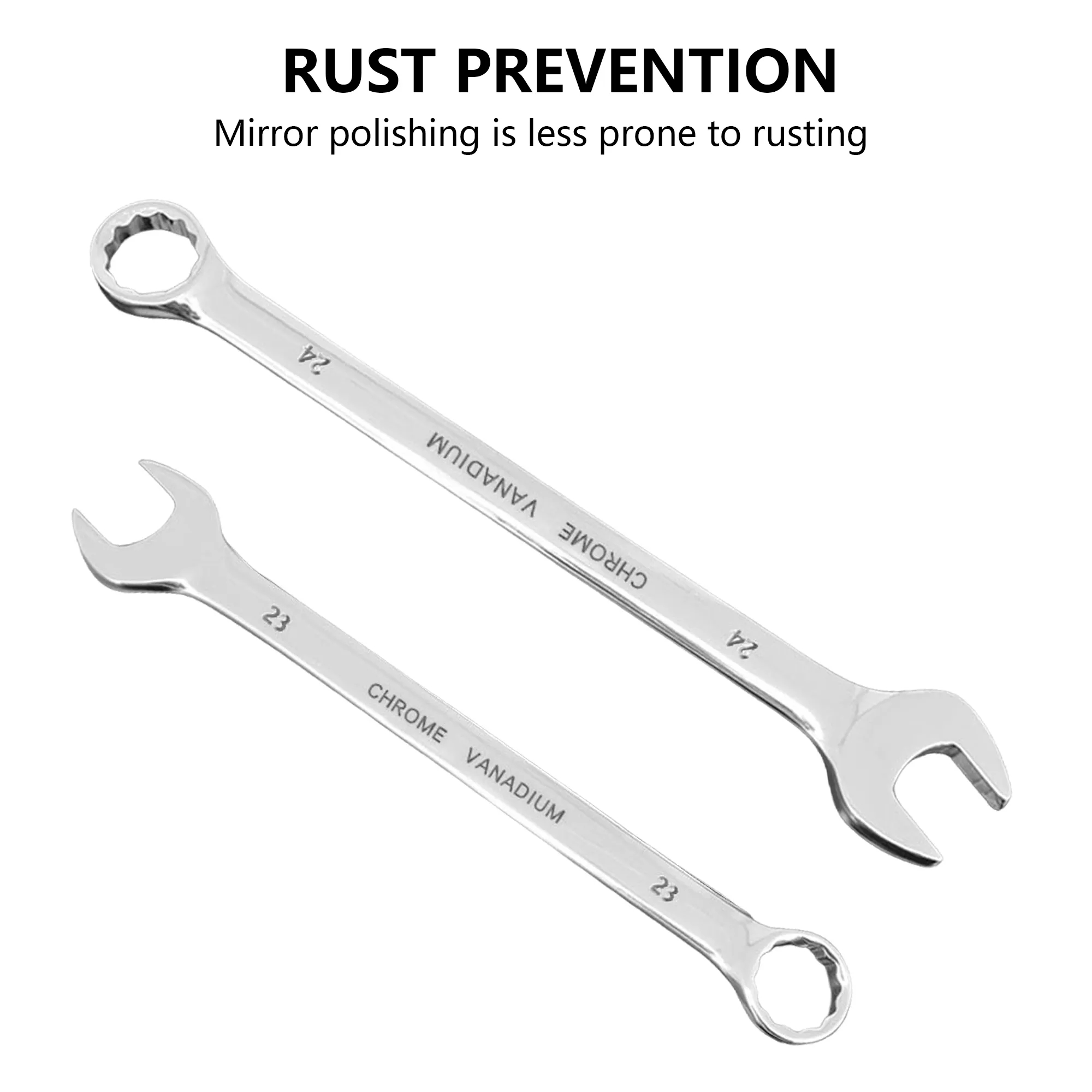 8 PCS Combination Wrench Set 9