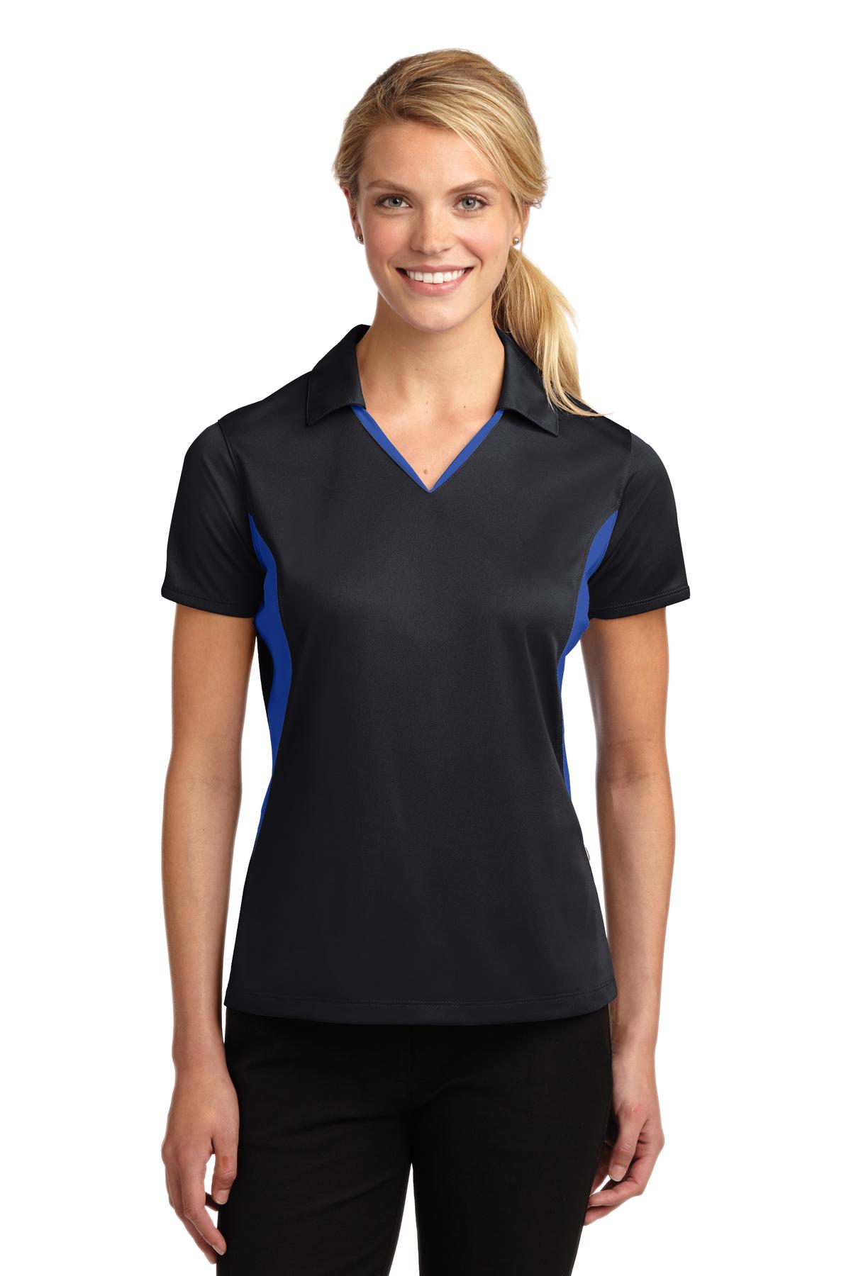 Sport-Tek® Women's Side Blocked Micropique Sport-Wick Polo 52