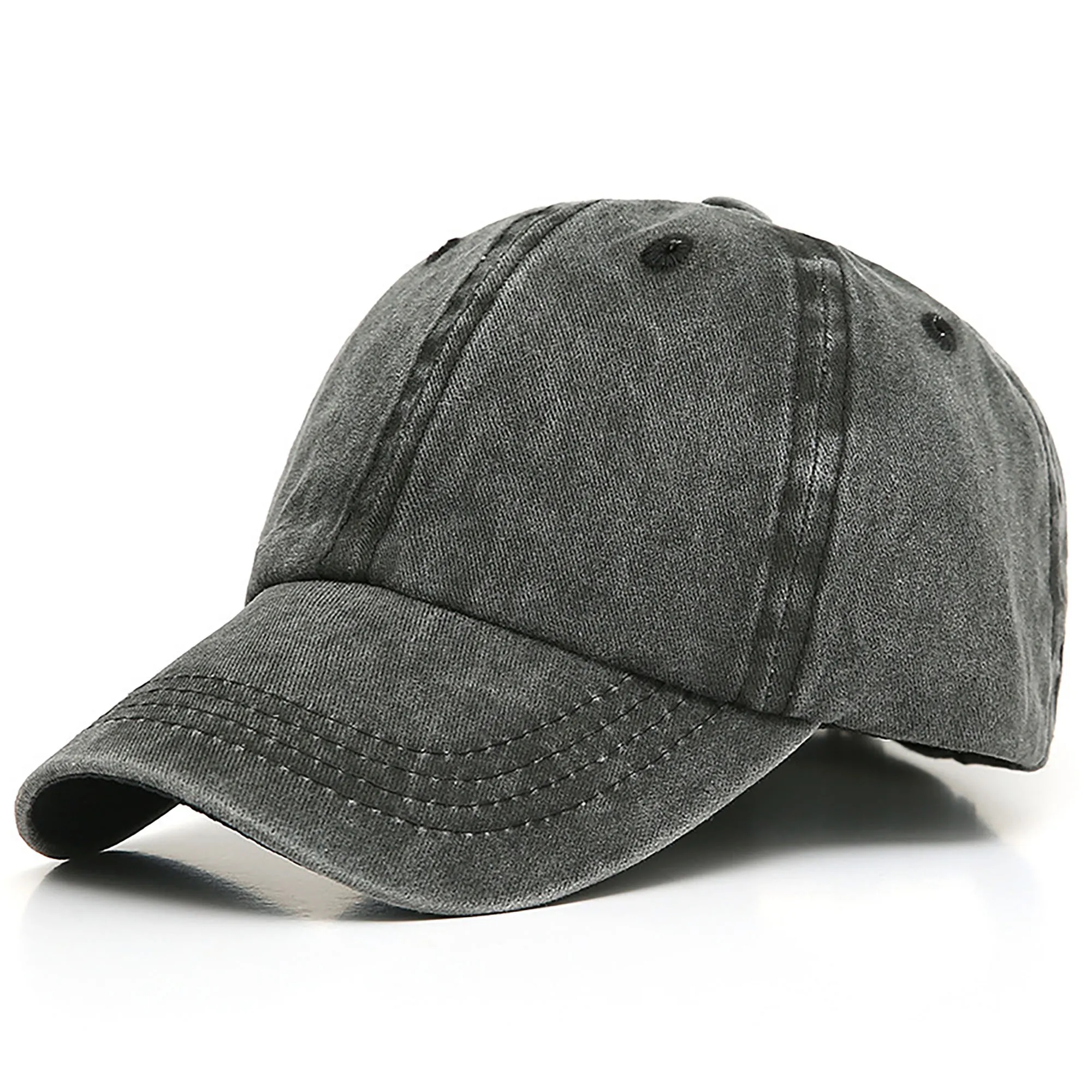 Baseball Cap Washed Cotton Hat 5