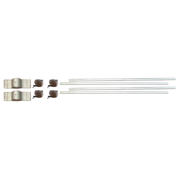 Street Pole Banner Standard Brackets Double/Double 1