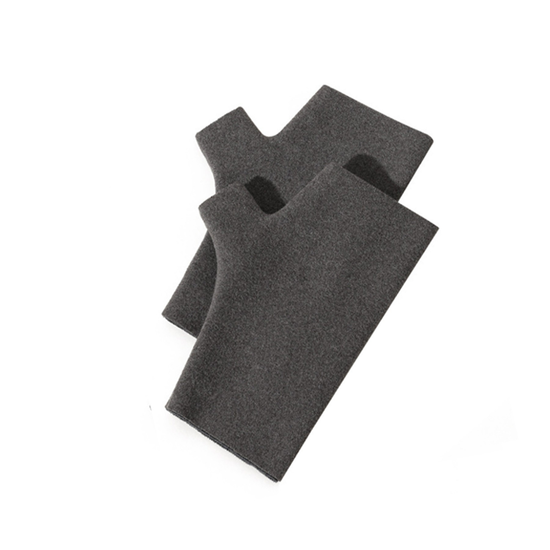 Velvet Half Finger Gloves 5