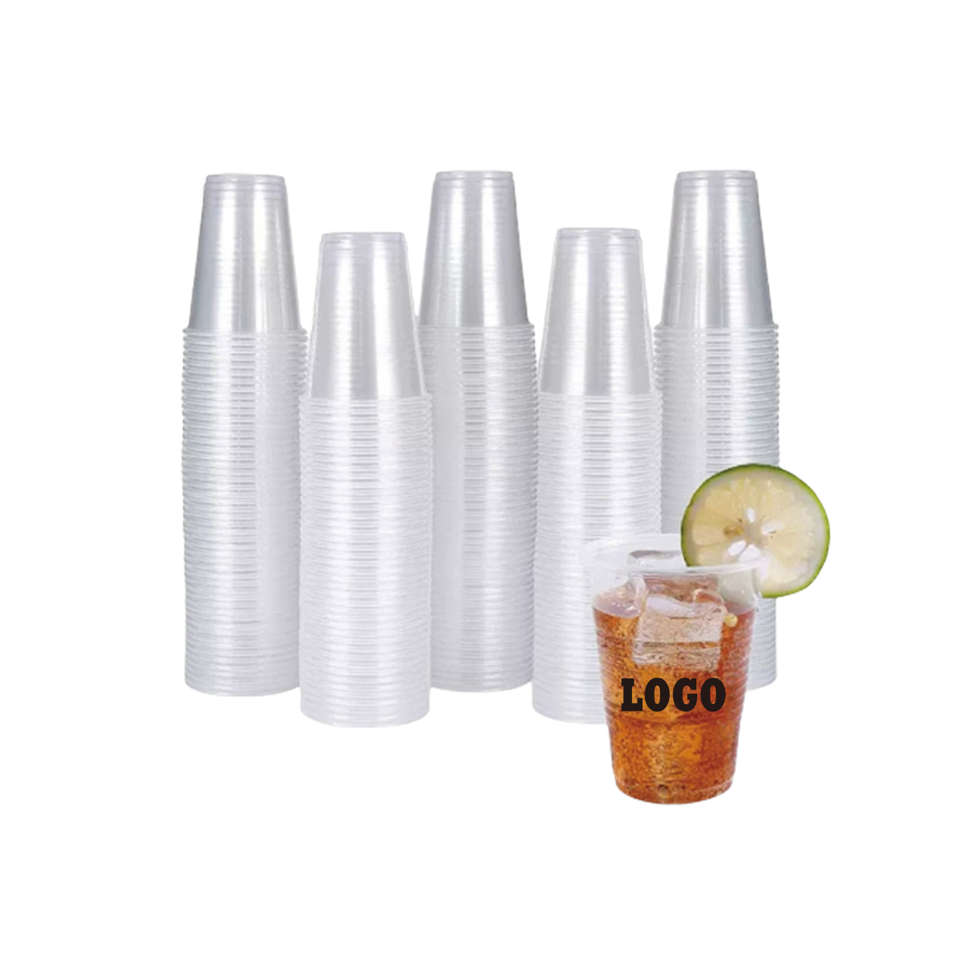 Crystal Clear PET Party Plastic Cups MOQ200 3