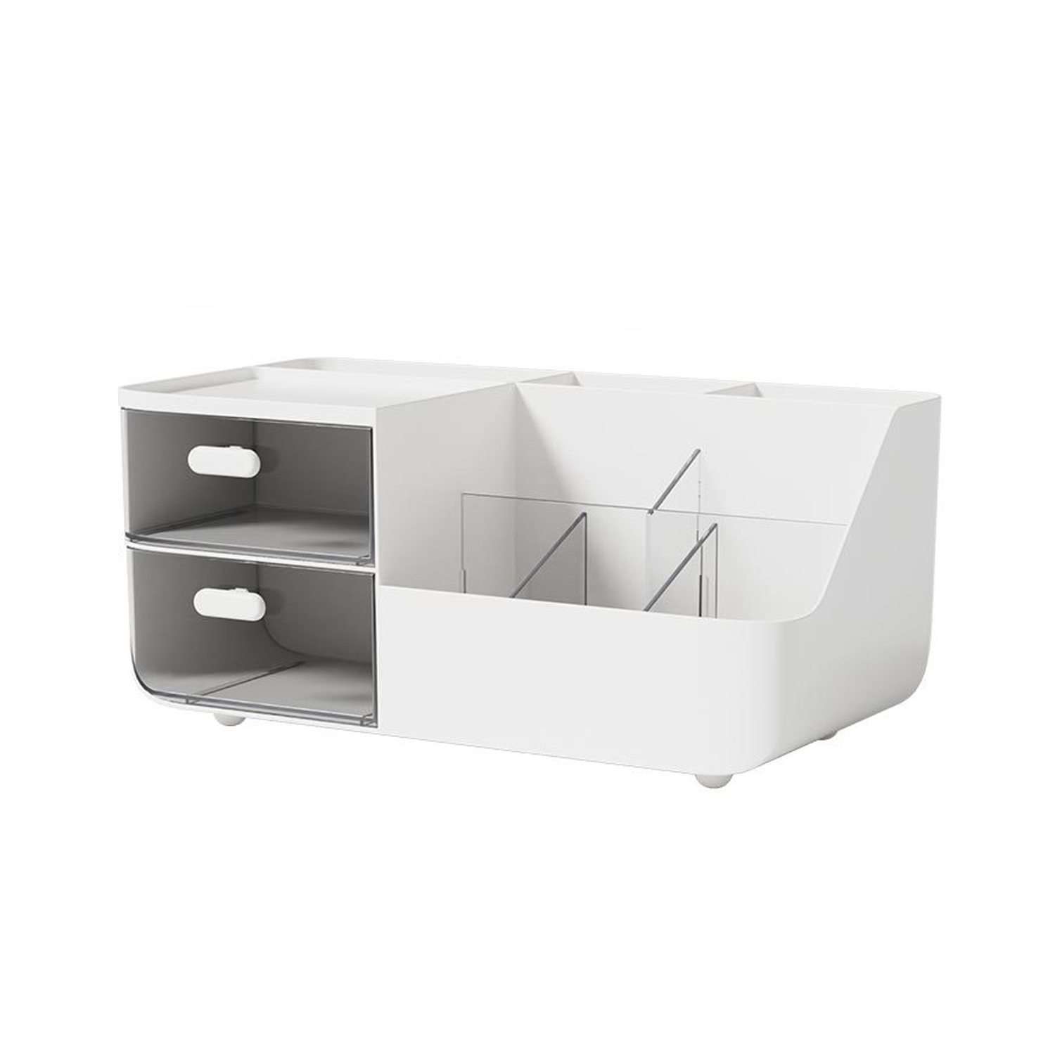 Drawer-style PP Desktop Desk Organizer W/Pen Holder 3