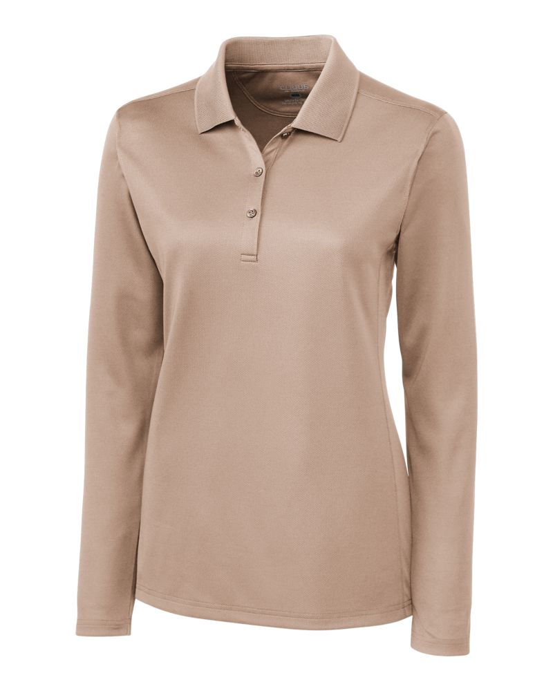 Clique Ice Pique Tech Womens Long Sleeve Polo 15