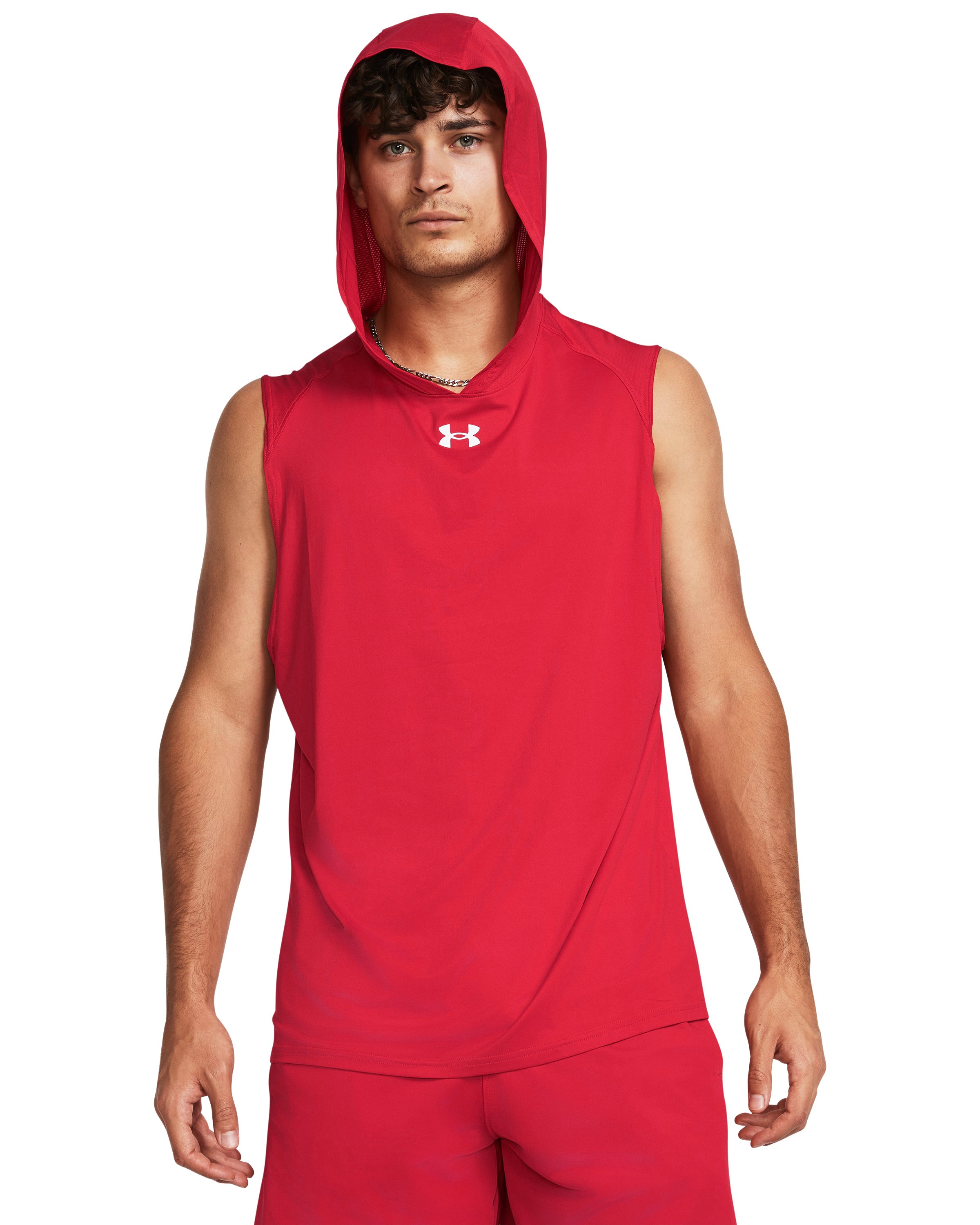 UA Knockout Men's Sleeveless Hoodie 6