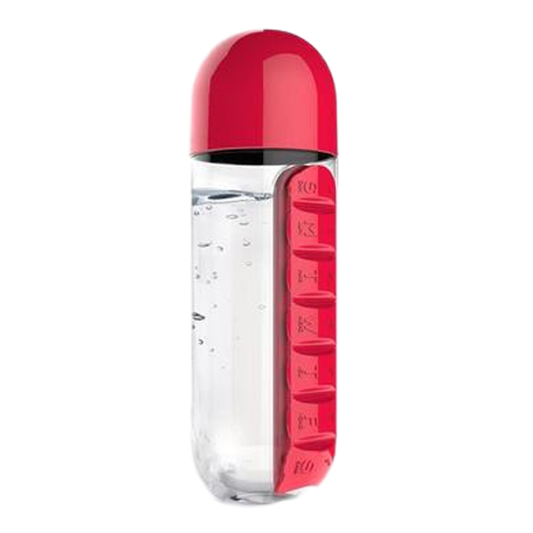 20Oz Water Bottle W/ 7-Day Pill Box 6