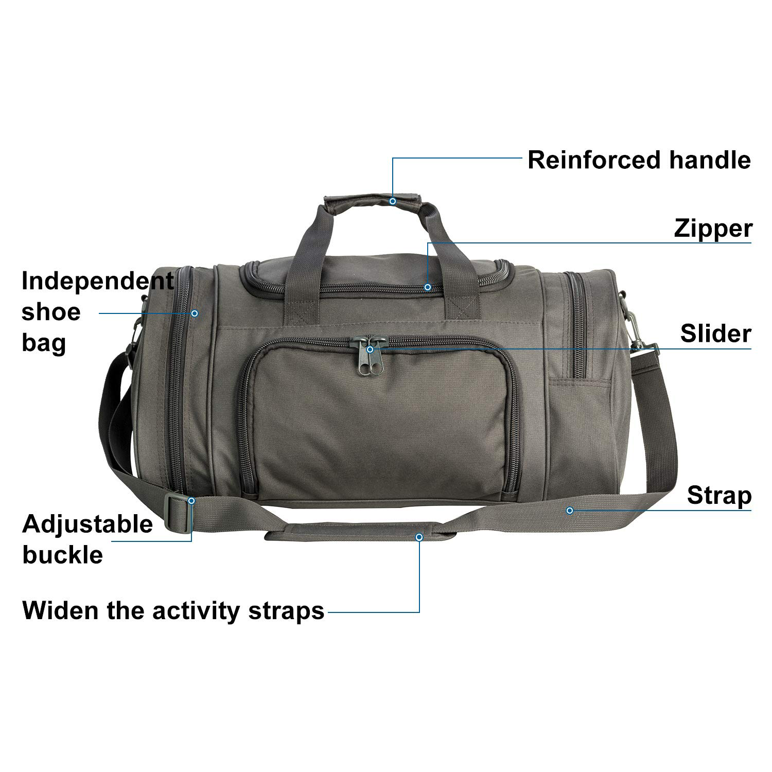 Overnight Waterproof Travel Luggage 5