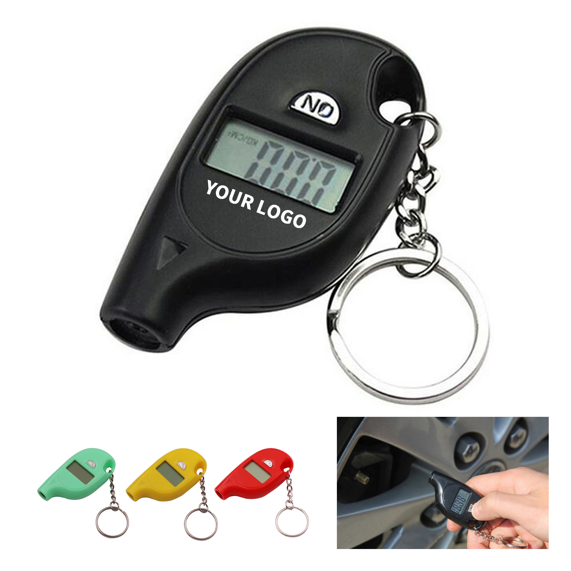 Mini Digital Tire Pressure Gauge With LCD Display 2