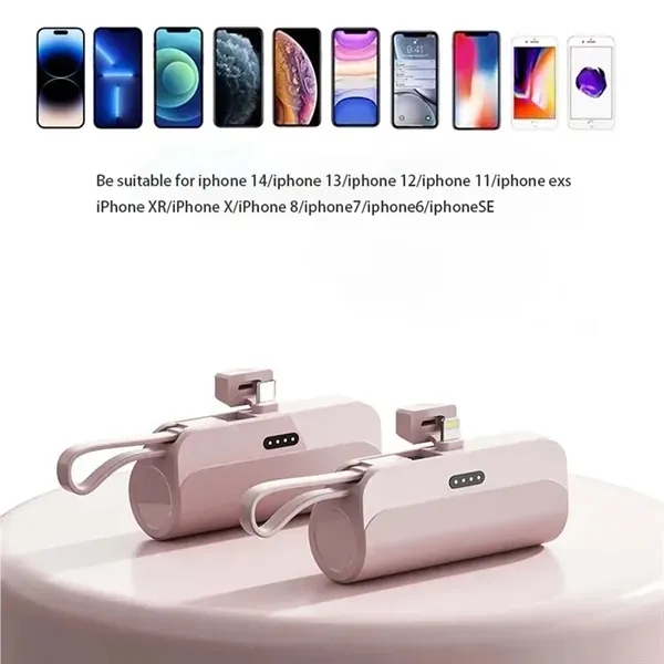 Double Charging 5000 mAh Pocket Power Bank 5