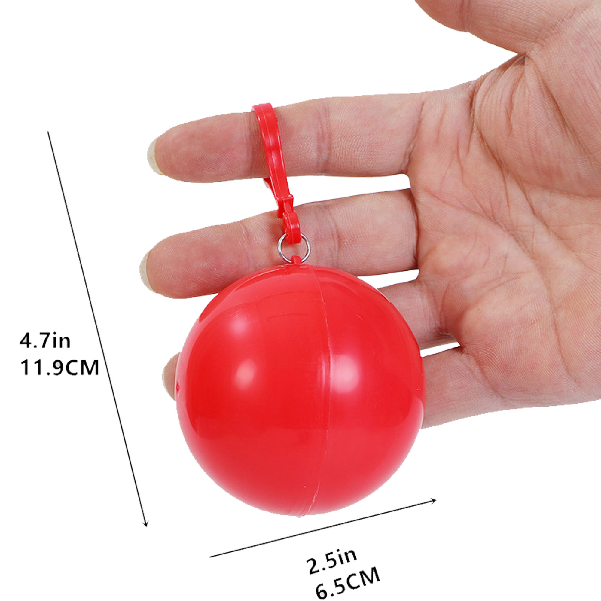 Ball Shaped Thickened Disposable Raincoat 2