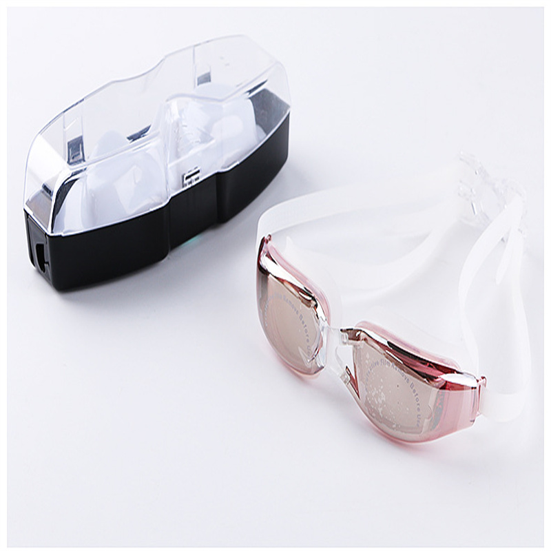 Electroplating myopia swimming goggles 3