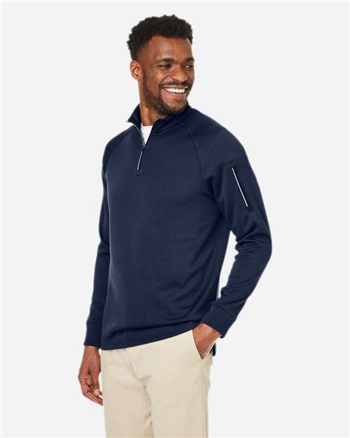 Unisex Fusion ChromaSoft™ Fleece Quarter-Zip Pullover - CE801 6