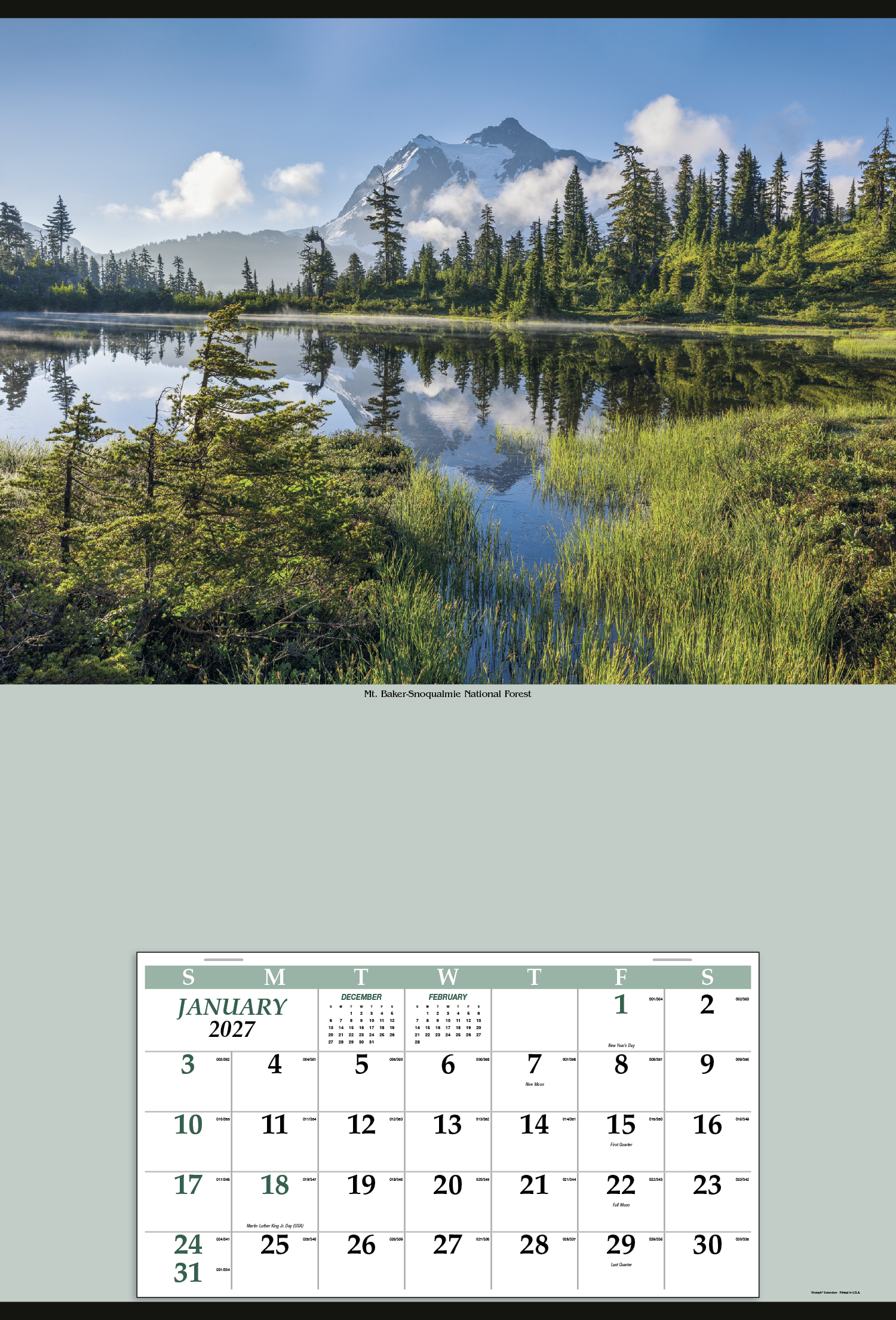 Triumph® Calendars Jumbo Hanger (12-Month) Calendar 50