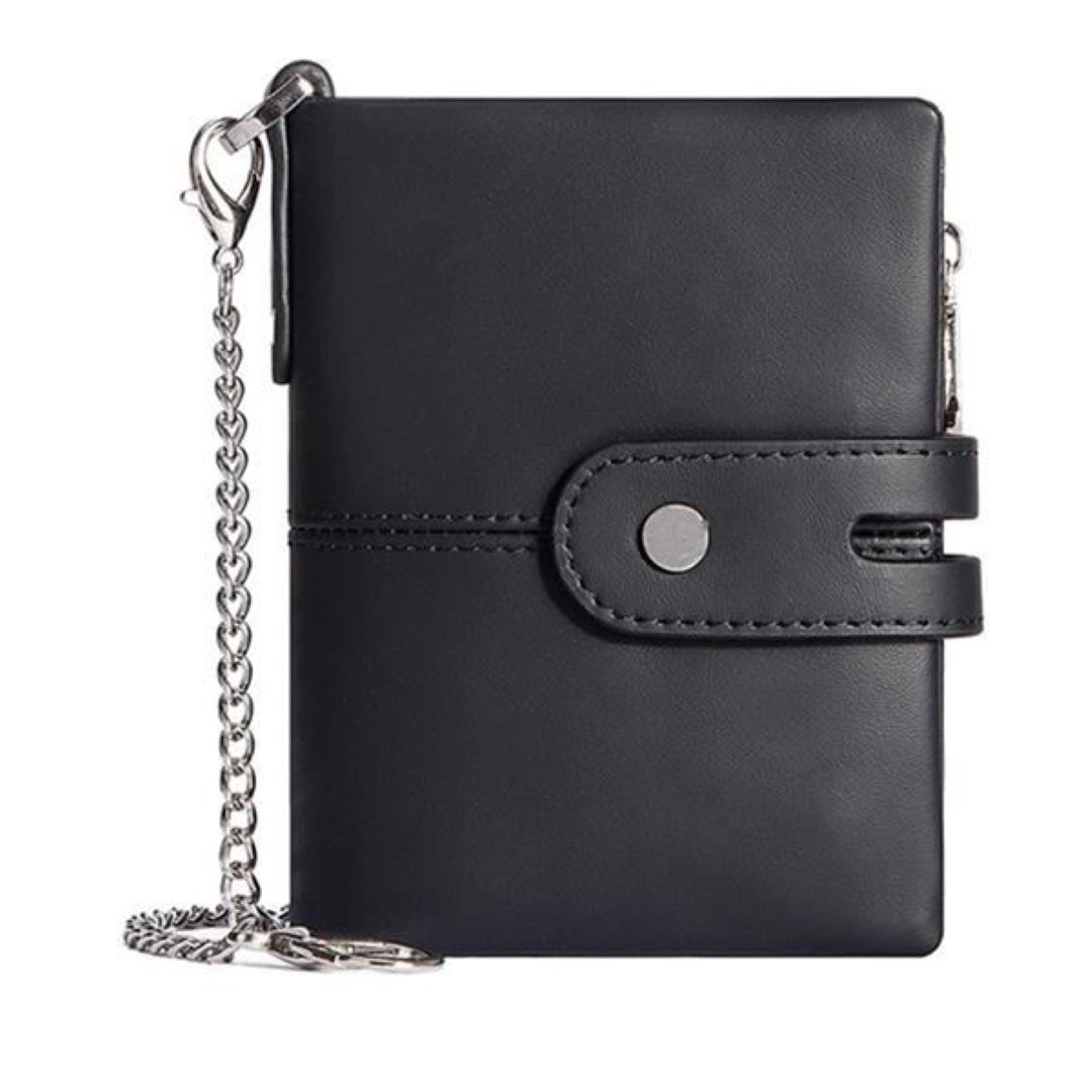 Anti Theft Genuine Leather Mens Wallet 6