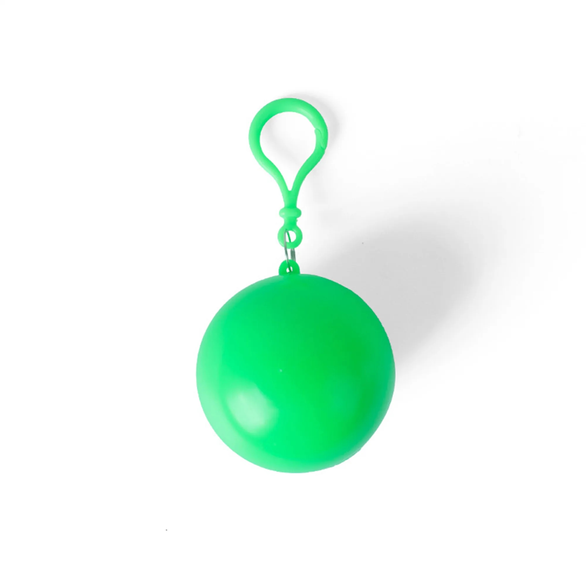 Portable Disposable Raincoat in Keychain Ball 12