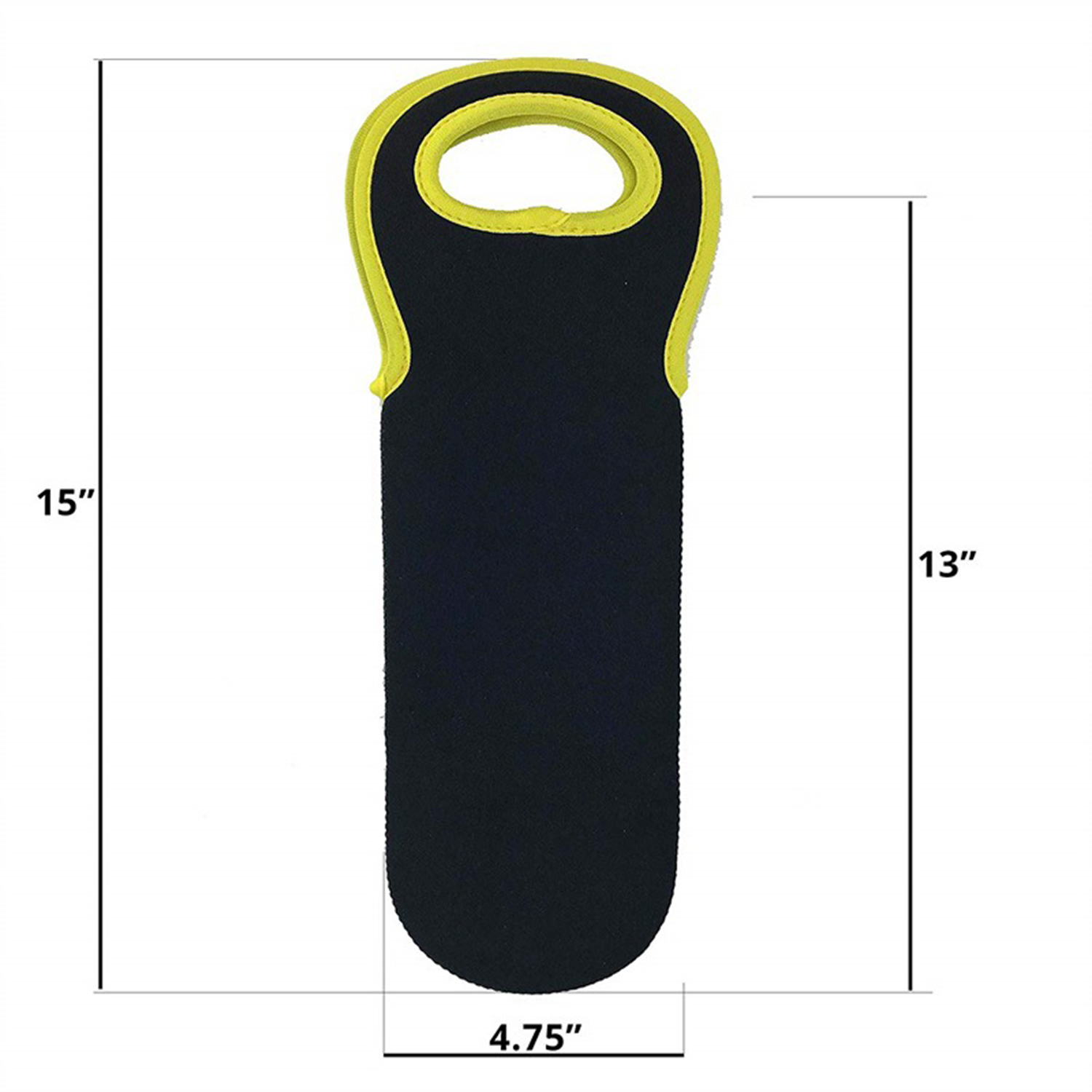 Insulated Cooler Bag Neoprene Wine Bottle Sleeve 2