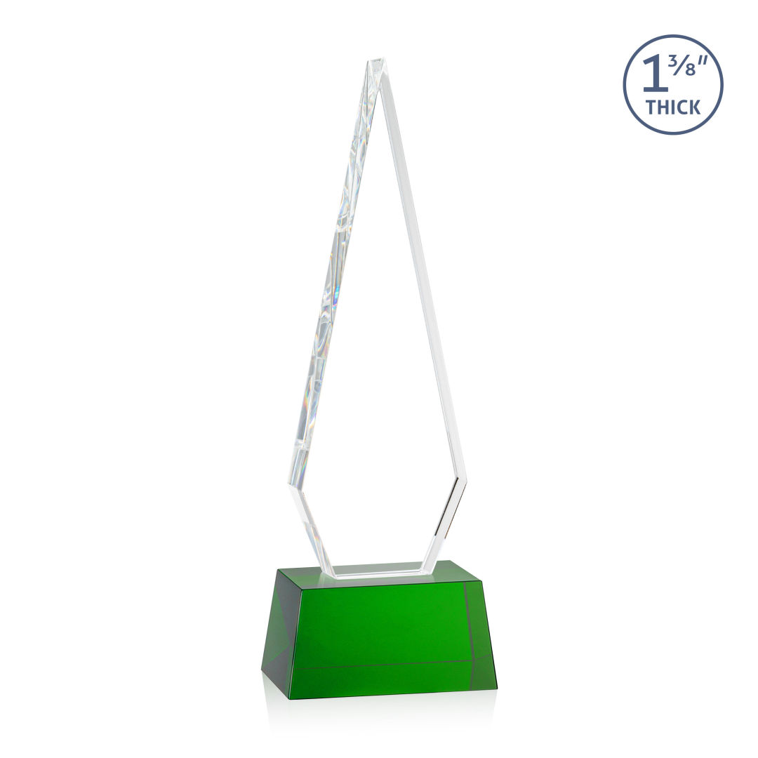 Springfield VividPrint™ Award on Robson Base - Green 11