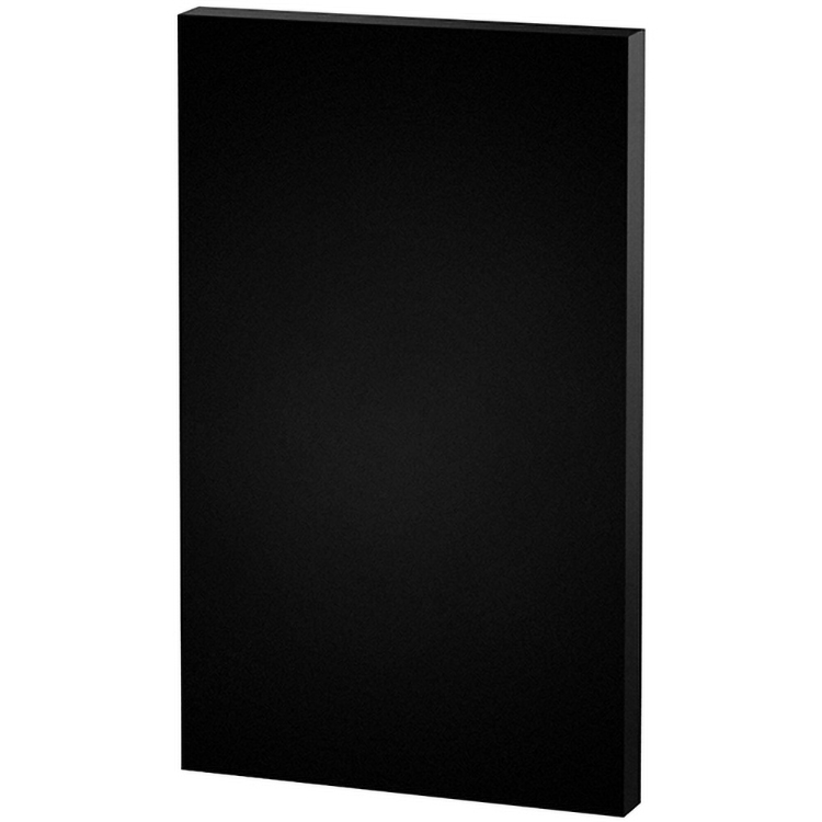 Black Rectangular Acrylic Paper Weight (4"x 6"x 3/8") Full Colour PhotoImage 1