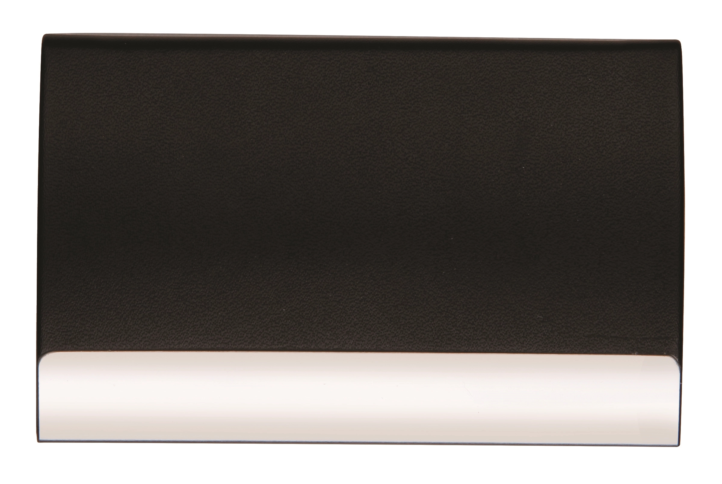 Leatherette Business Card Case with Stainless Steel Trims 3
